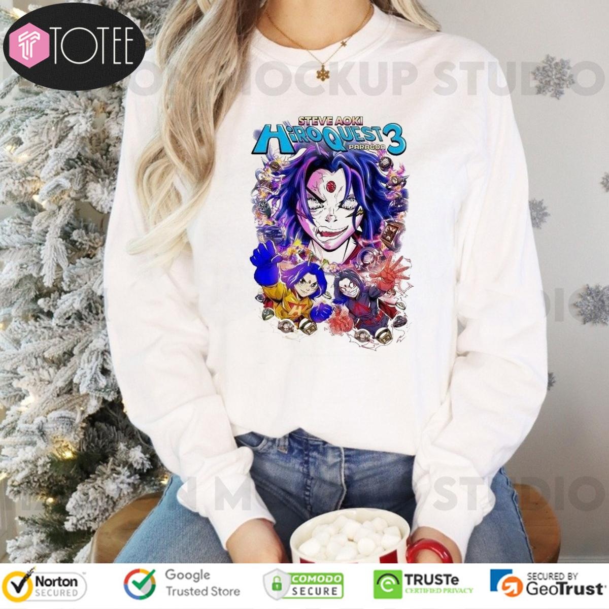 Steve Aoki Hiroquest 3 Summer Tour 2025 Shirt Long Sleeve