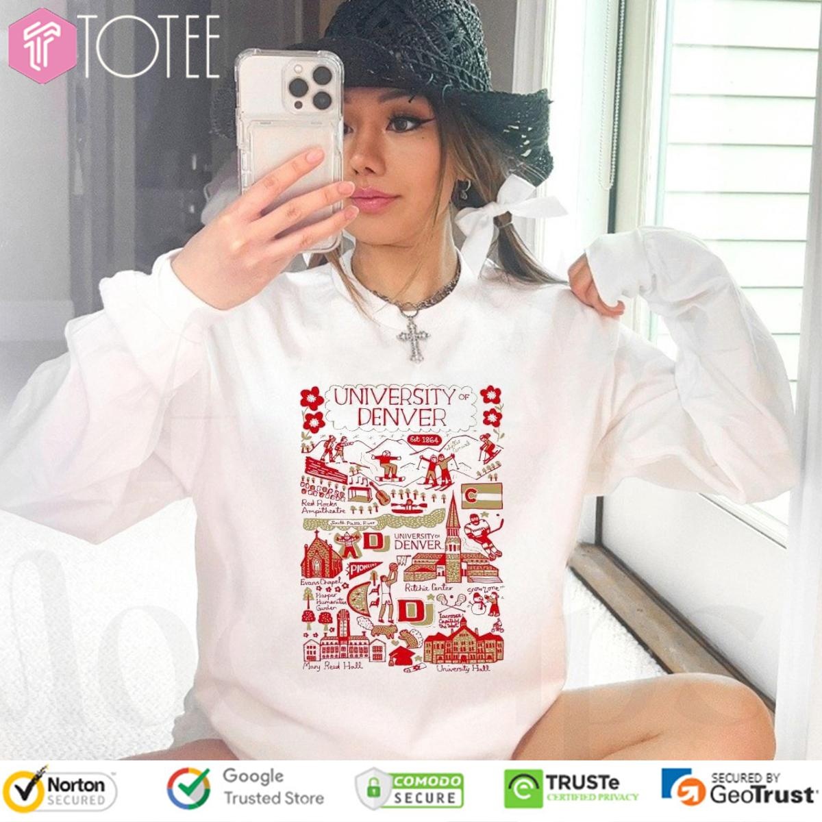 University Of Denver Art Illustration Long Sleeve