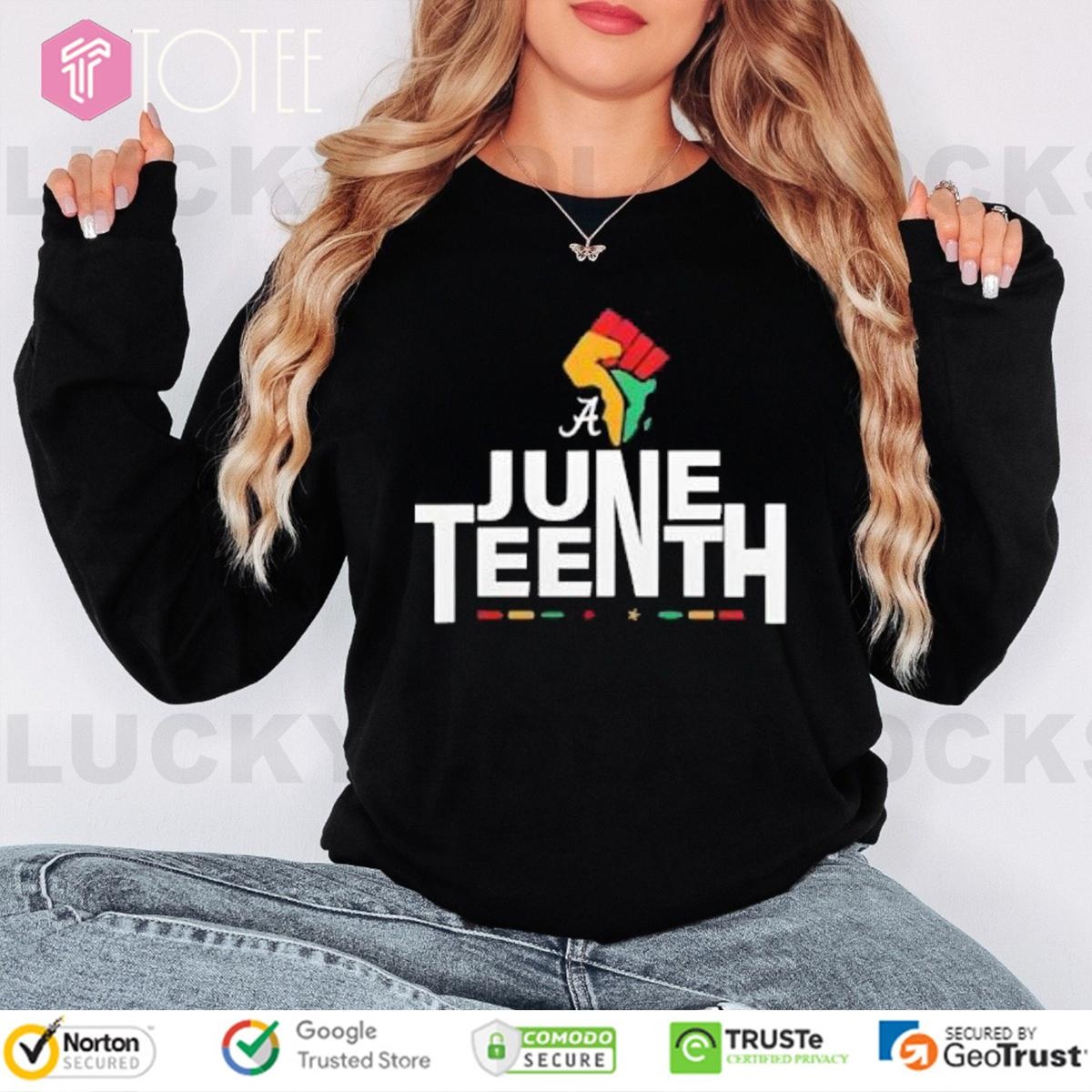 Alabama Crimson Tide Juneteenth Celebrate Freedom Long Sleeve