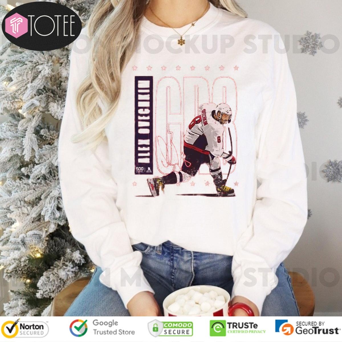 Alex Ovechkin Washington Hockey Gr8 Signature Long Sleeve