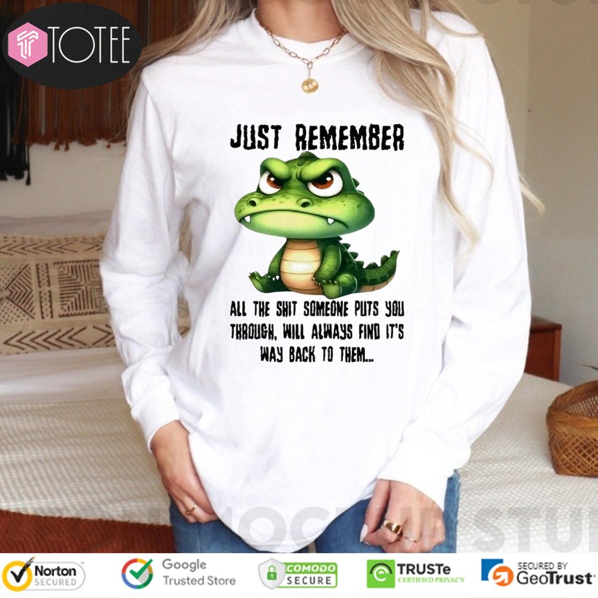 Dragon Just Remember All The Shit Someone Puts You Through Will Always Find Long Sleeve