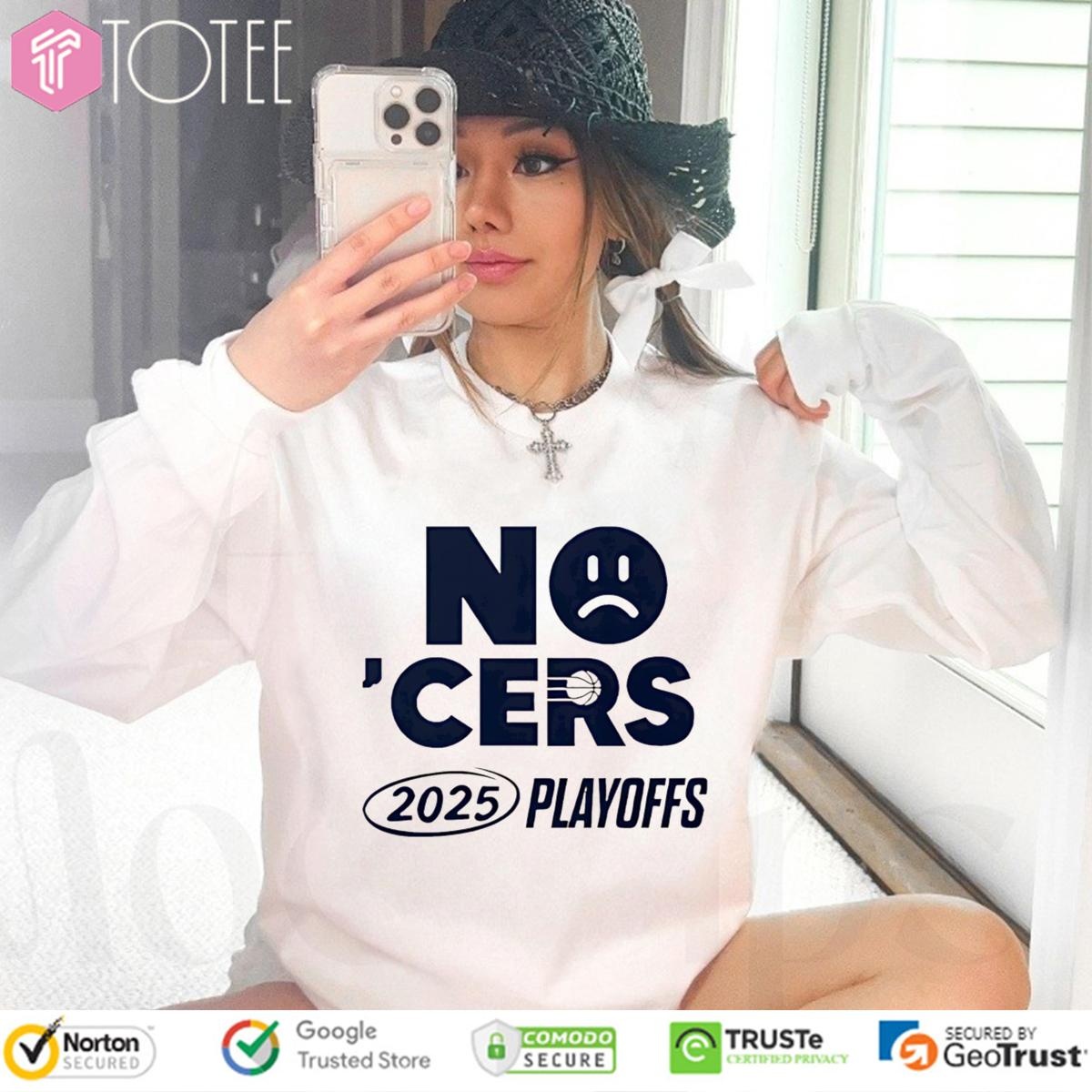 No Cers Indiana Pacers 2025 Playoffs Nba Finals Long Sleeve