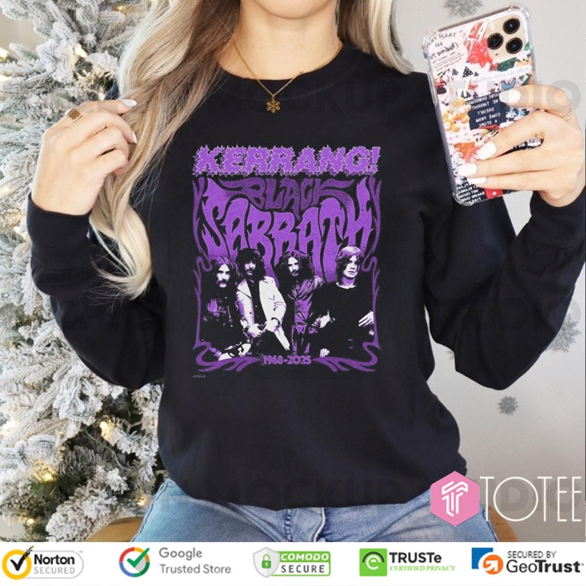 Black Sabbath X Kerrang 1968-2025 Long Sleeve