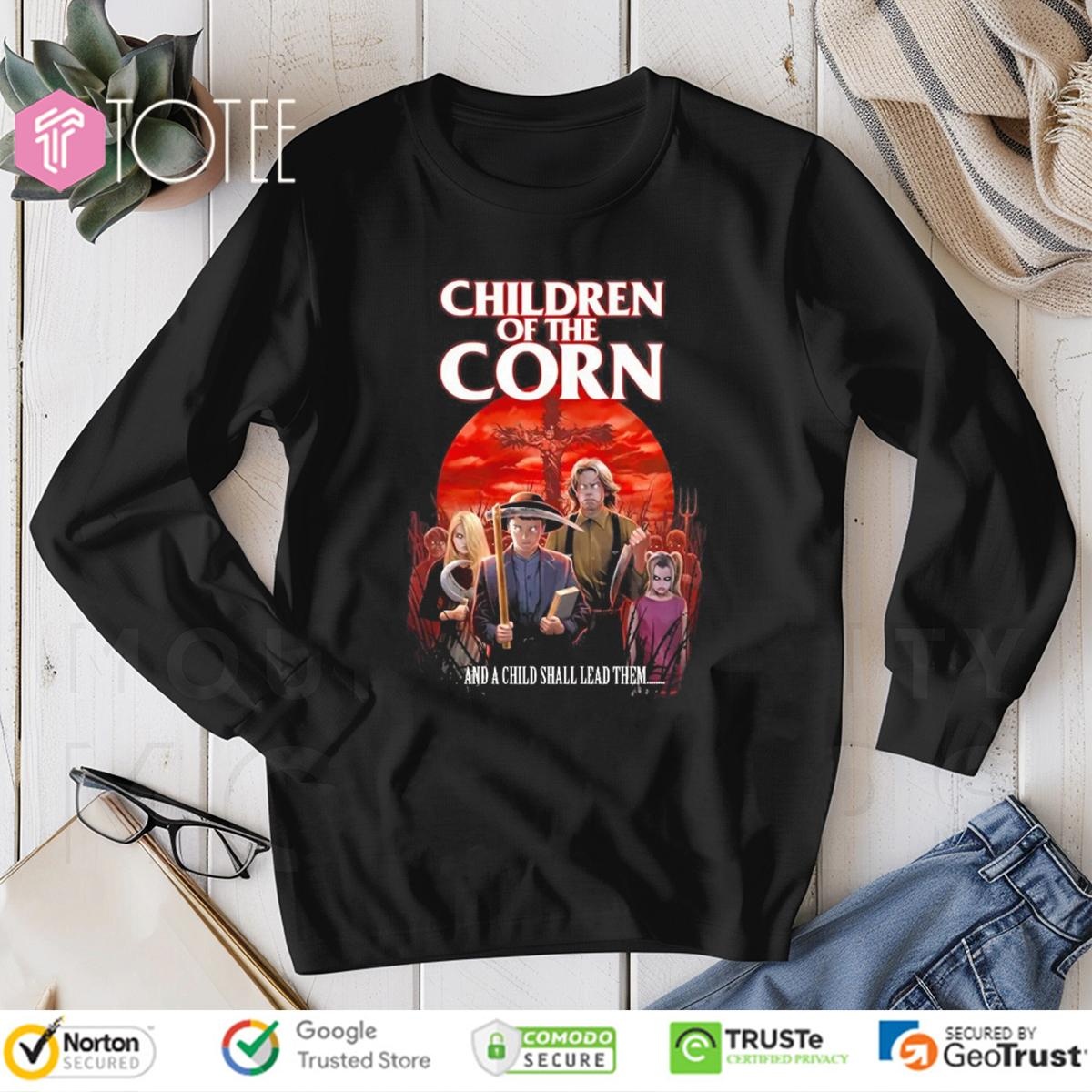 Children Of The Corn And A Child Shall Lead Them Horror Movie Long Sleeve