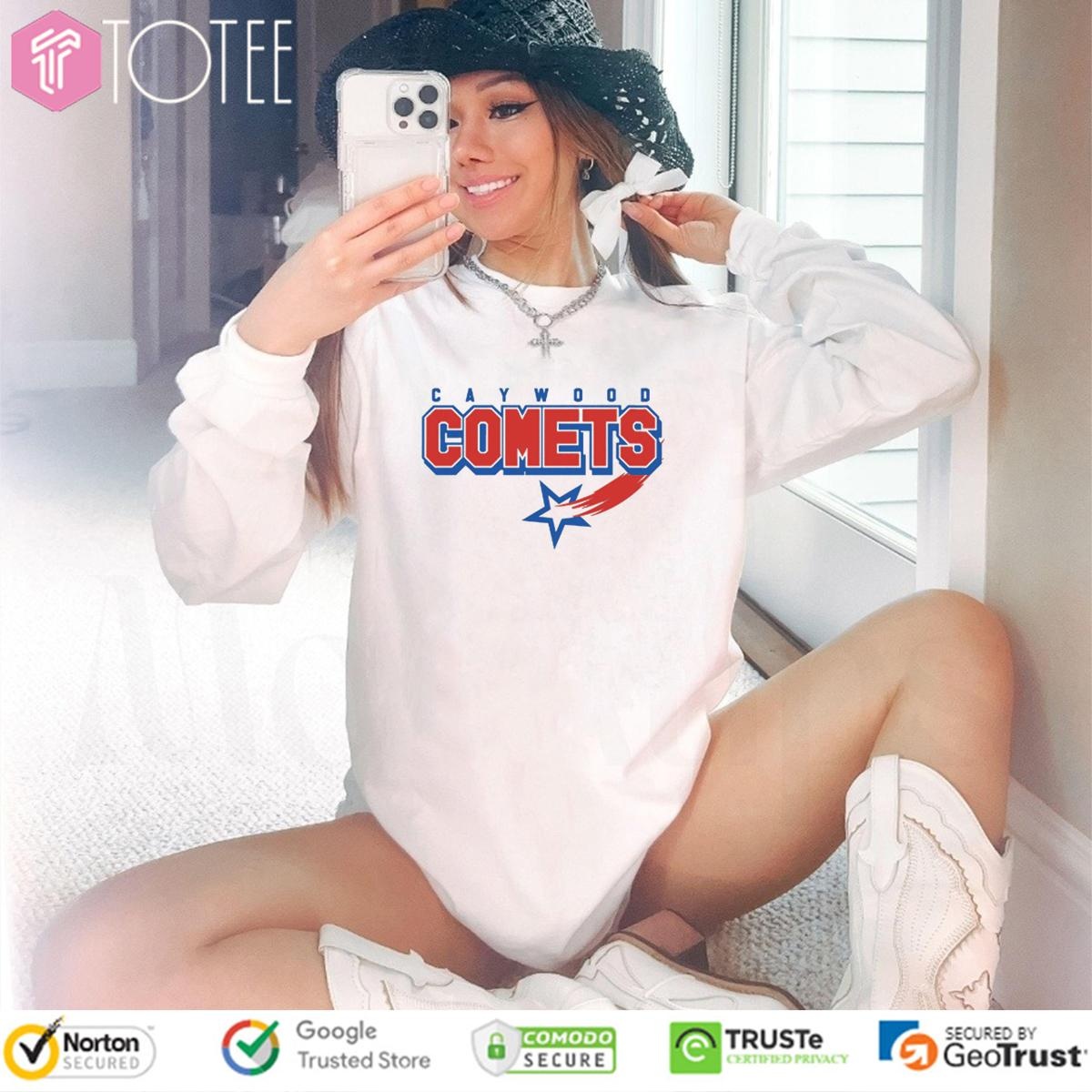 Caywood Comets Elementary School Logo Long Sleeve